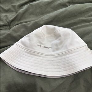 Lululemon White Bucket Hat